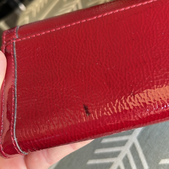 Coach Red Wallet - Picture 9 of 16